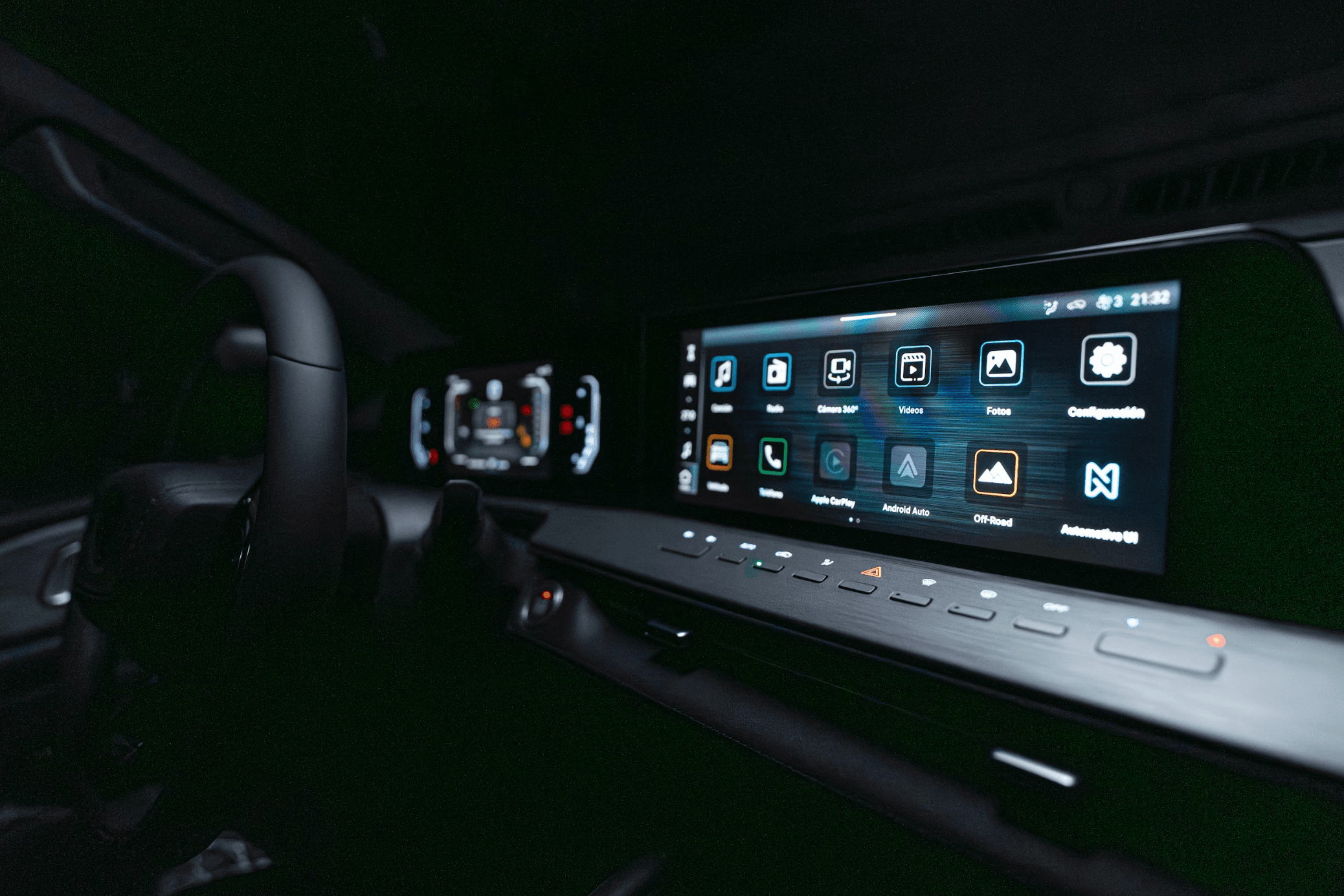 RAM Dakota interior