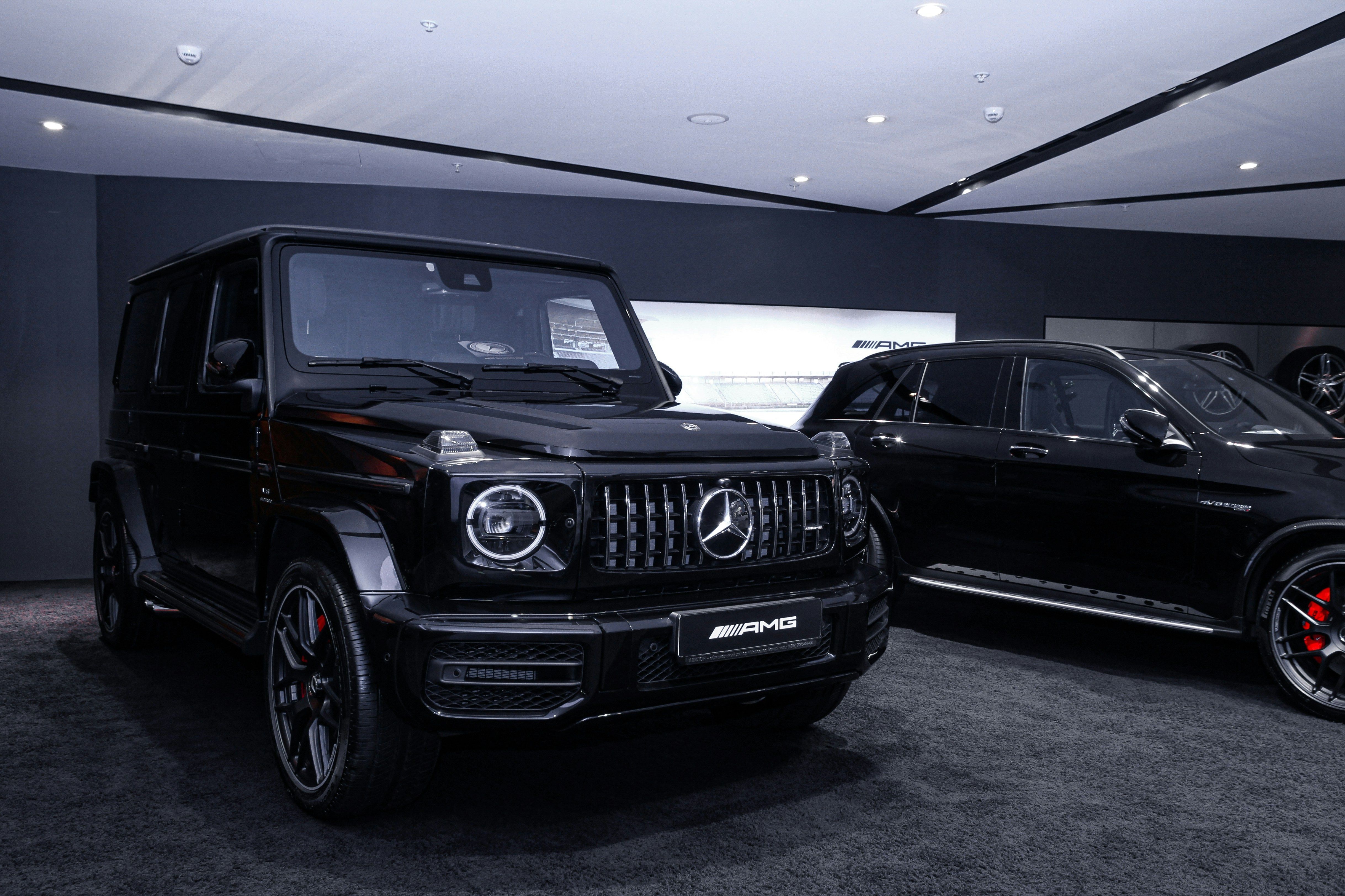 Mercedes-AMG G 63 MildHybrid en exhibición